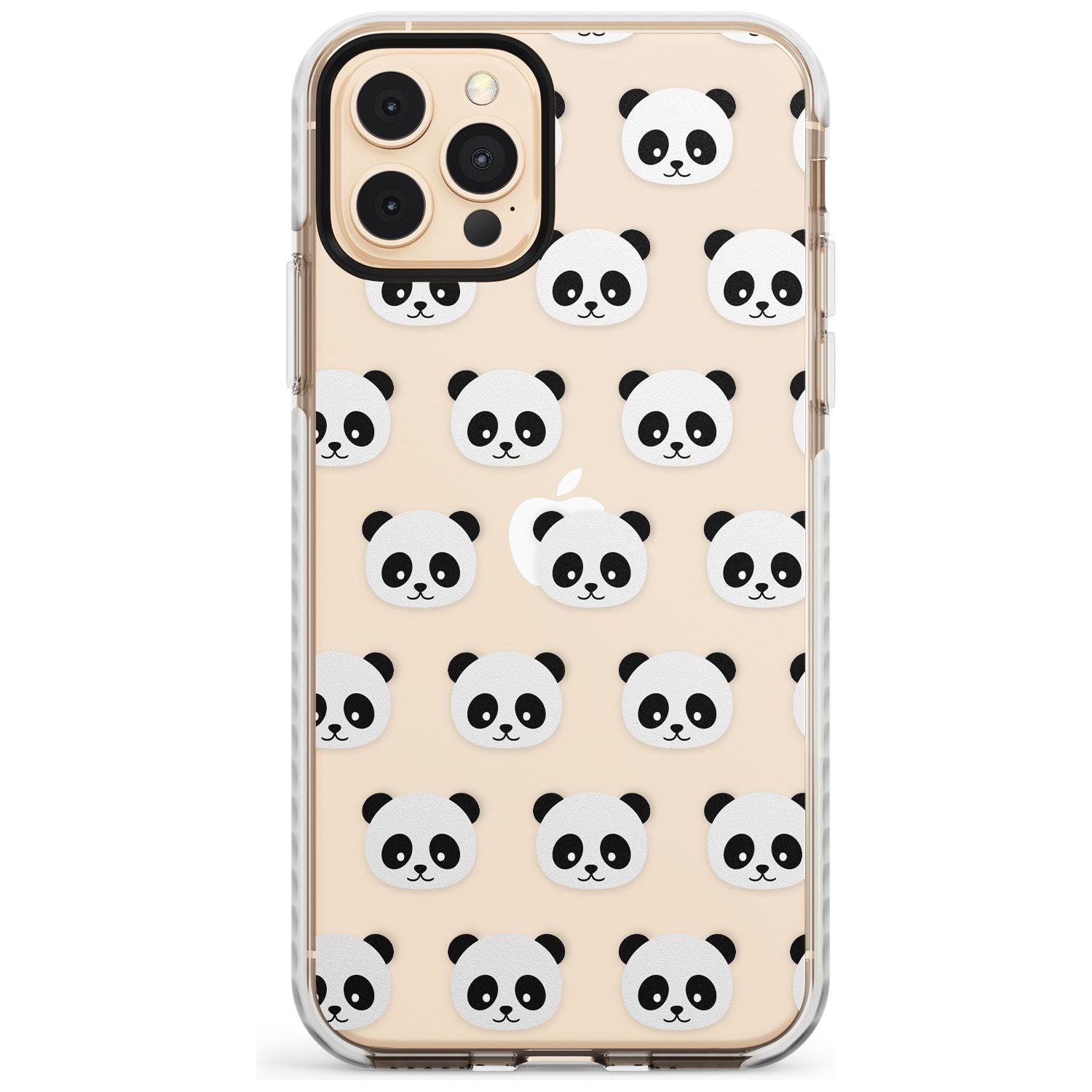 Panda Face Pattern Slim TPU Phone Case for iPhone 11 Pro Max