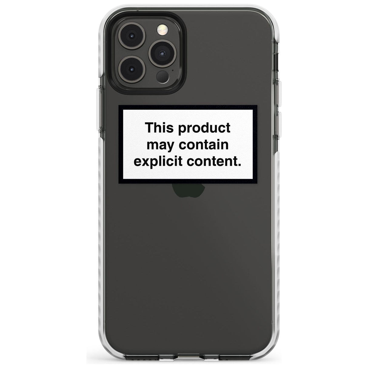 This product may contain explicit content Slim TPU Phone Case for iPhone 11 Pro Max