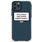 This product may contain explicit content Slim TPU Phone Case for iPhone 11 Pro Max