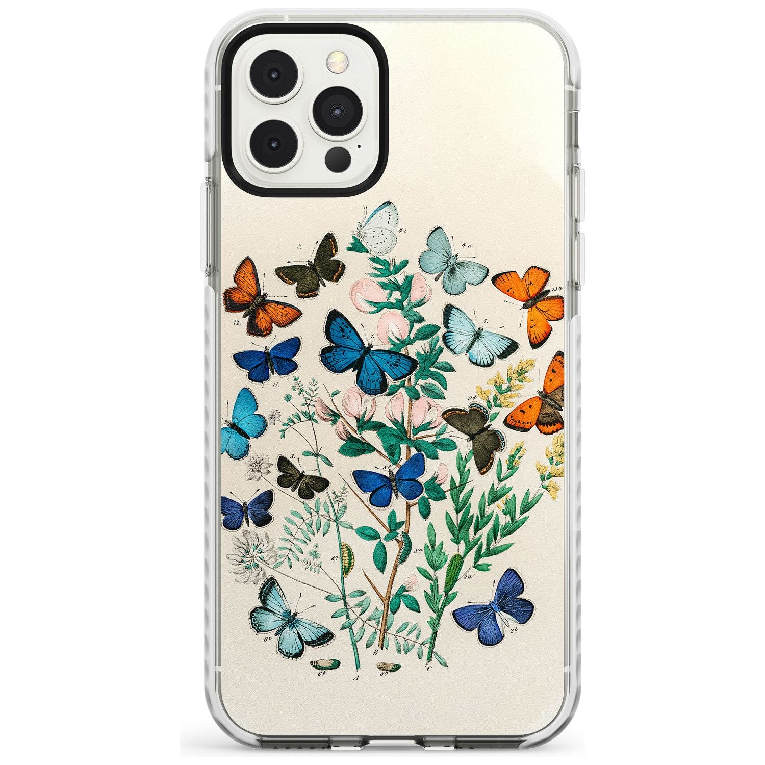 European Butterflies Impact Phone Case for iPhone 11 Pro Max