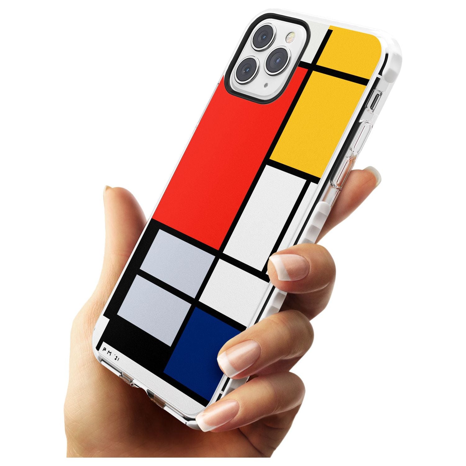 Piet Mondrian's Composition Impact Phone Case for iPhone 11 Pro Max