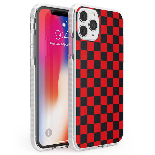 Red Black Checkered