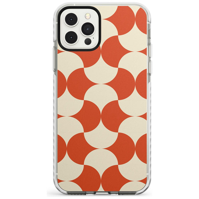 Abstract Retro Shapes: Psychedelic Pattern Slim TPU Phone Case for iPhone 11 Pro Max