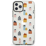 Cute Scandinavian Buildings Impact Phone Case for iPhone 11 Pro Max