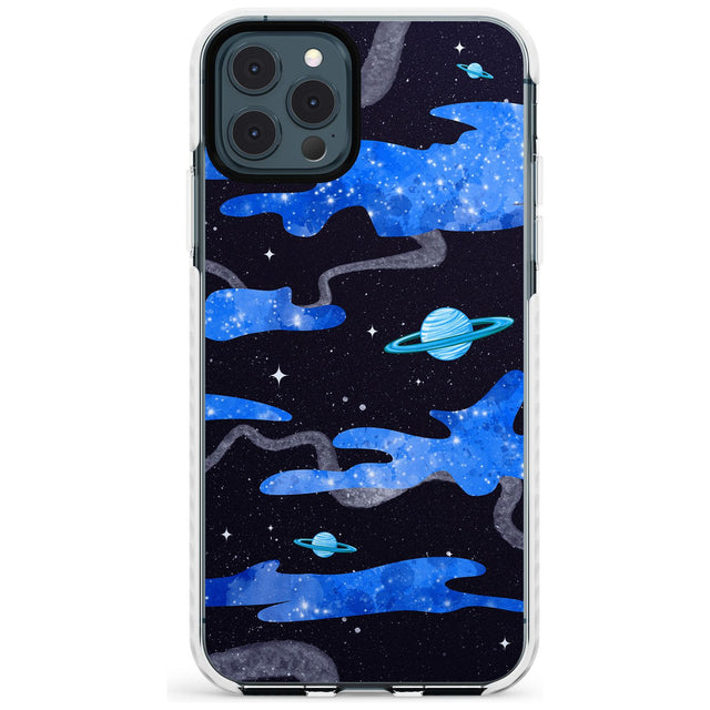 Blue Galaxy Impact Phone Case for iPhone 11 Pro Max