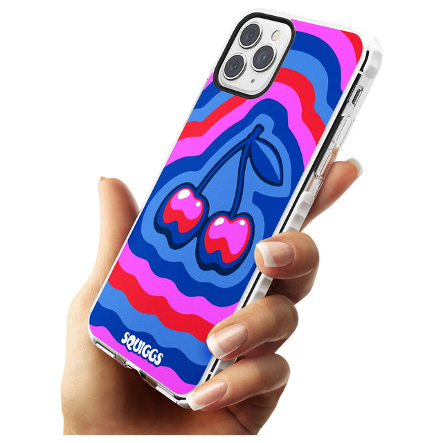 Cherry Rainbow Slim TPU Phone Case for iPhone 11 Pro Max