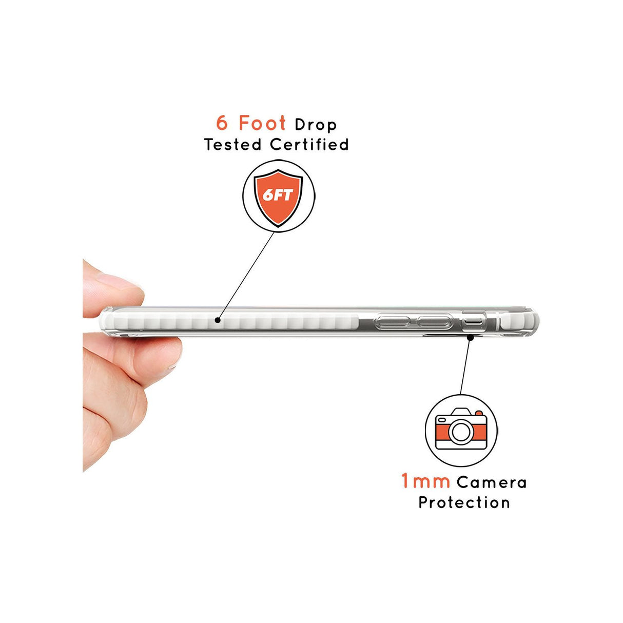 Pisces Emblem - Transparent Design Impact Phone Case for iPhone 11 Pro Max