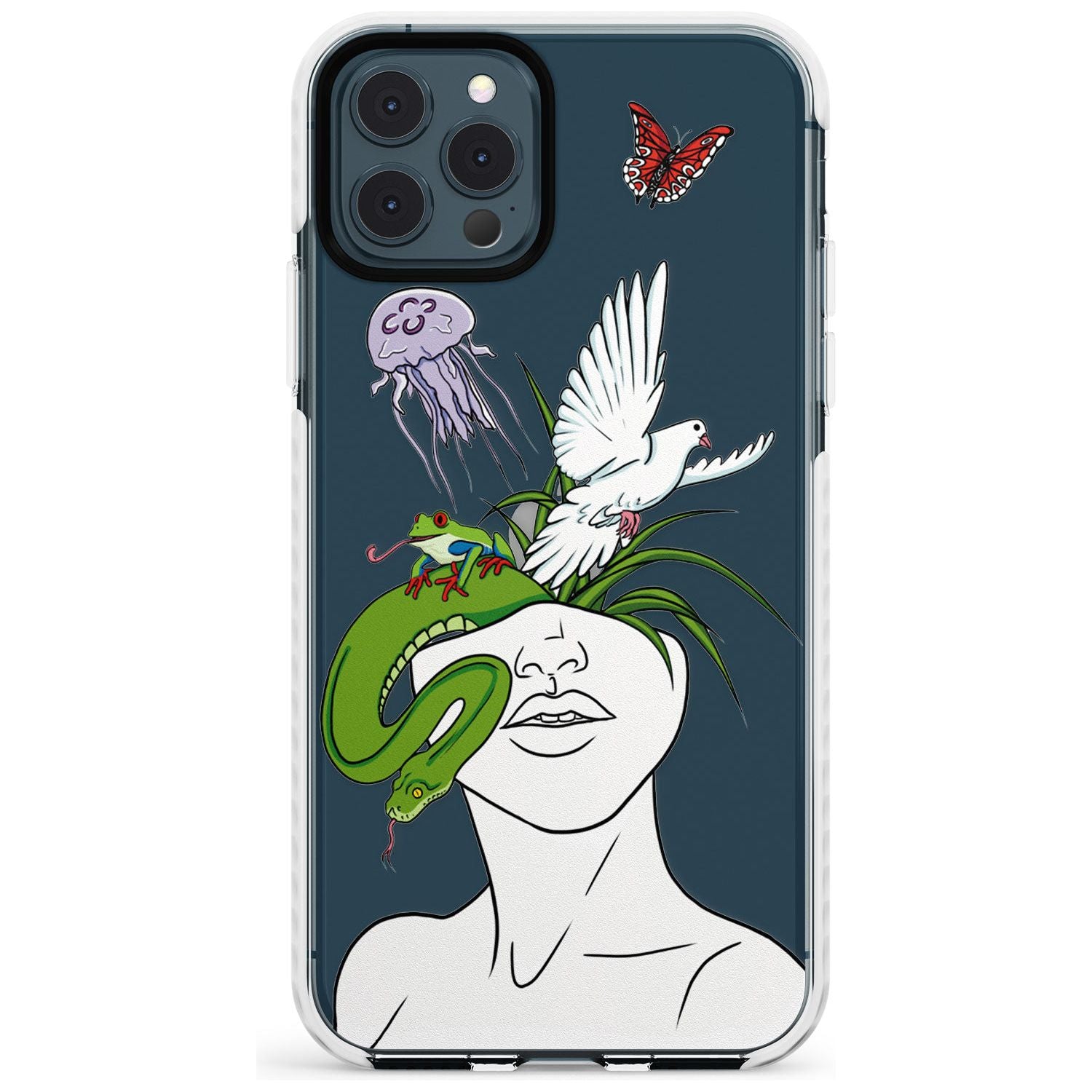 WILD THOUGHTS Slim TPU Phone Case for iPhone 11 Pro Max