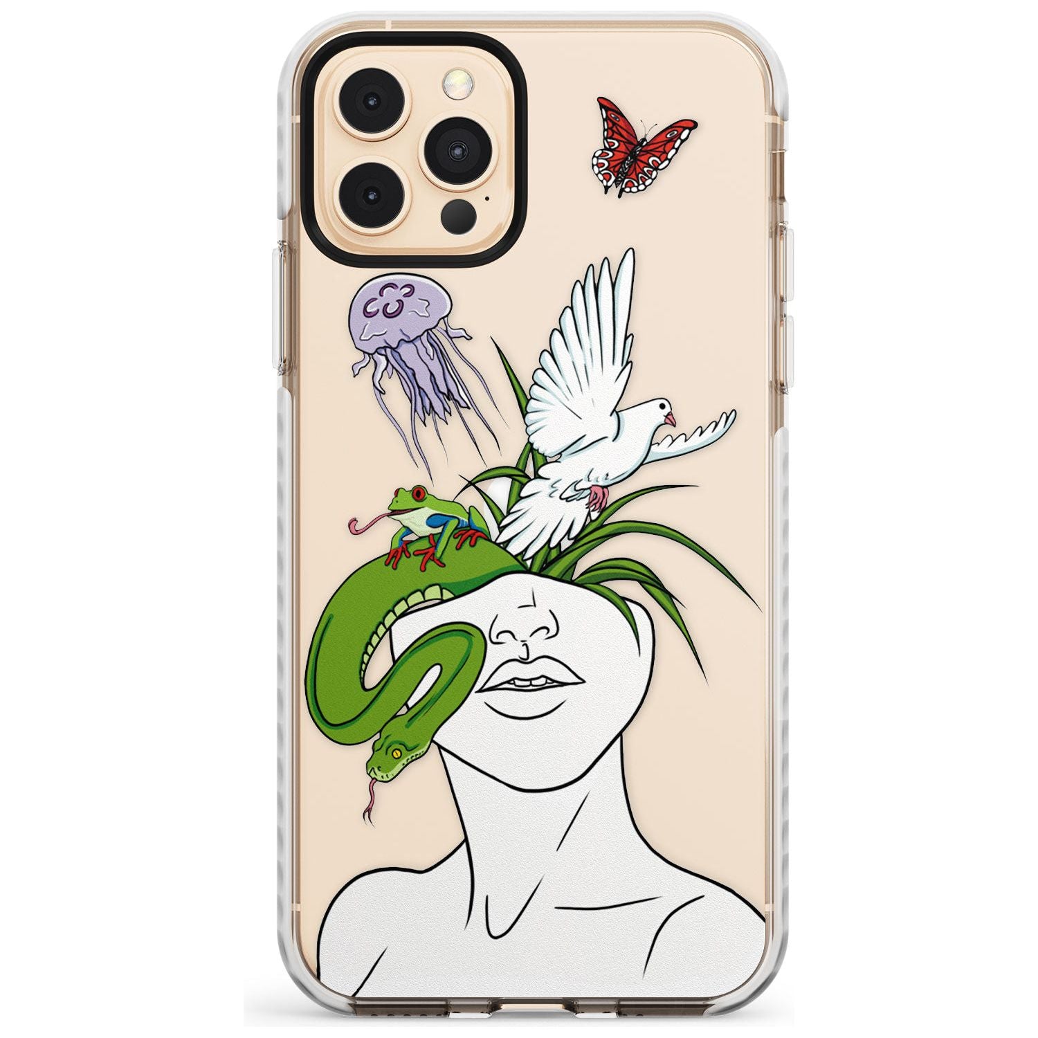 WILD THOUGHTS Slim TPU Phone Case for iPhone 11 Pro Max