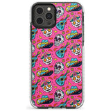 Pink Day of The Dead Pattern Impact Phone Case for iPhone 11 Pro Max