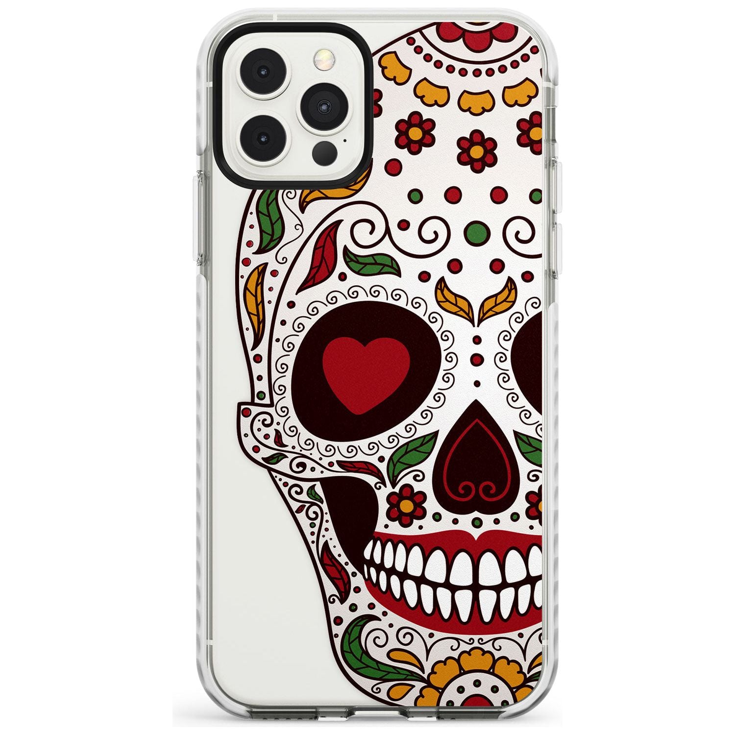 Autumn Sugar Skull Impact Phone Case for iPhone 11 Pro Max