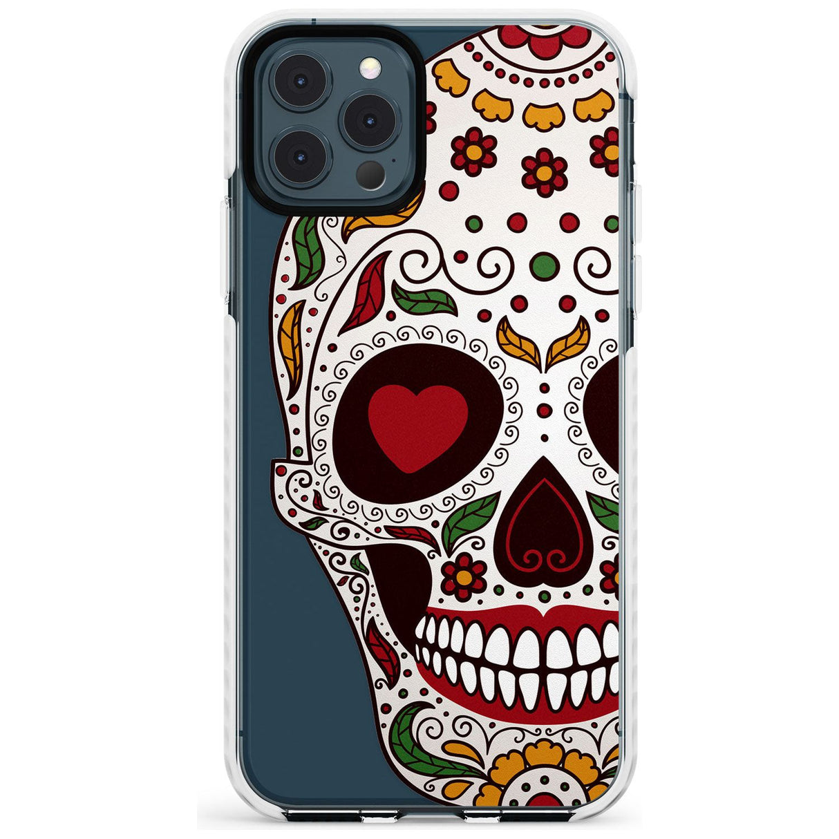 Autumn Sugar Skull Impact Phone Case for iPhone 11 Pro Max