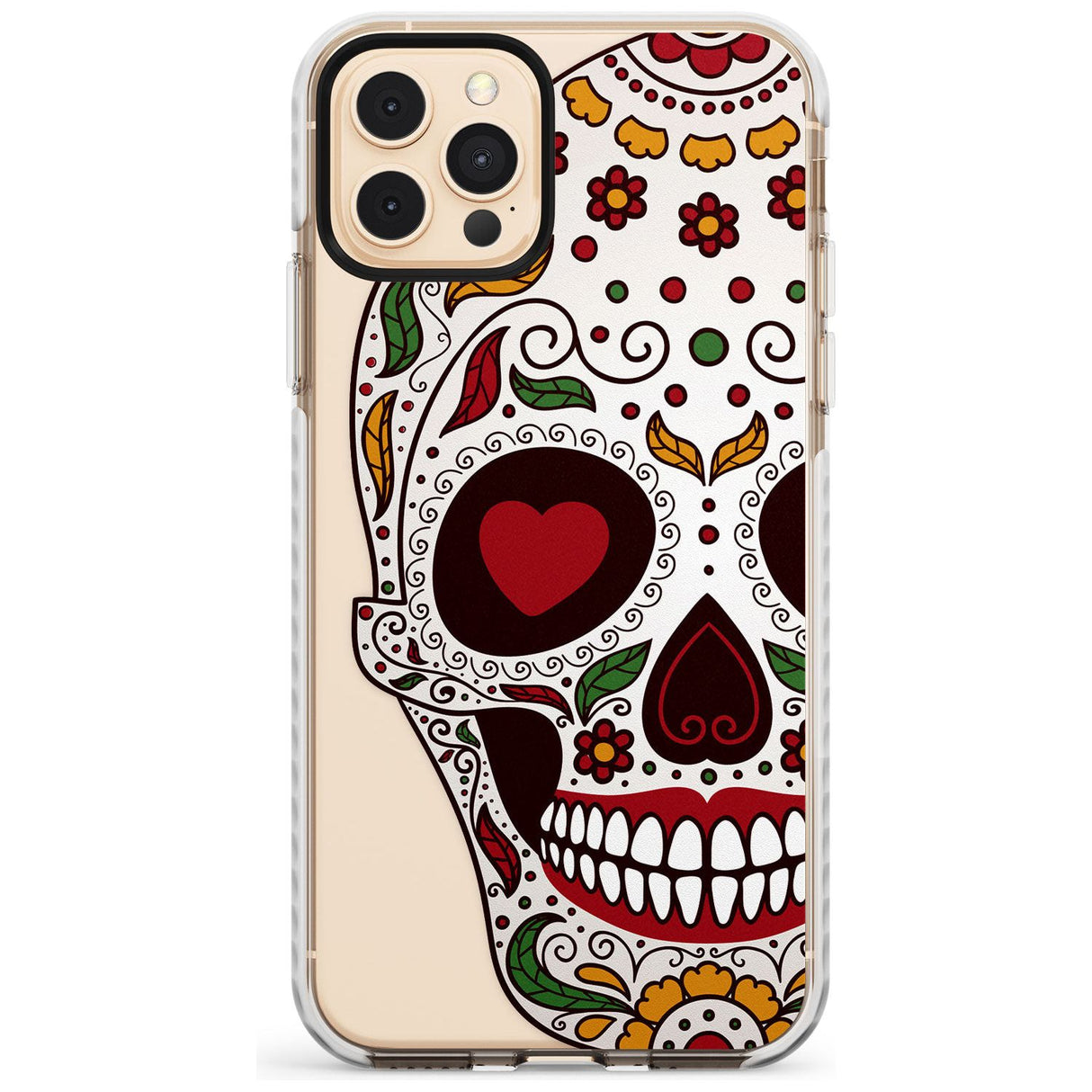 Autumn Sugar Skull Impact Phone Case for iPhone 11 Pro Max