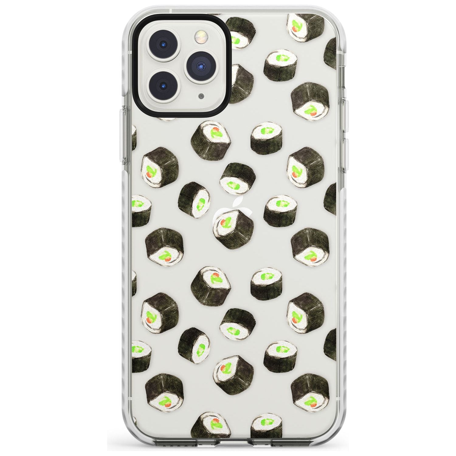 Maki Rolls Sushi Pattern iPhone Case  Impact Case Phone Case - Case Warehouse