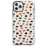 Minimalist Sushi Pattern iPhone Case  Impact Case Phone Case - Case Warehouse