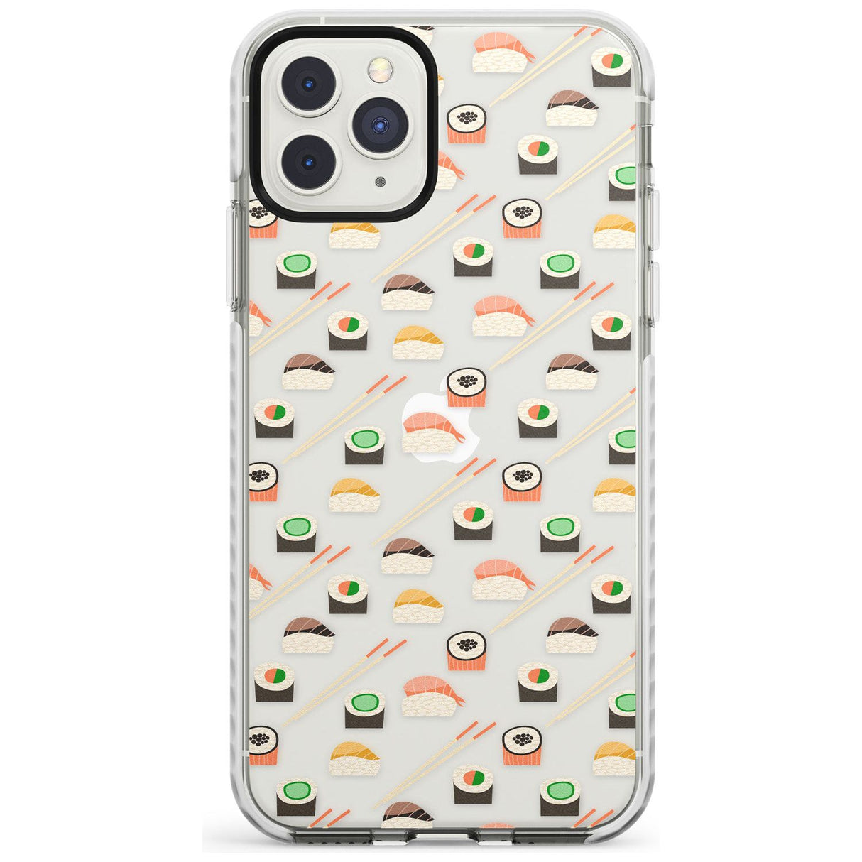 Sushi & Chopsticks Pattern iPhone Case  Impact Case Phone Case - Case Warehouse