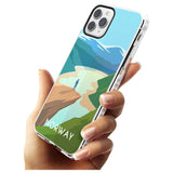 Vintage Travel Poster Norway Impact Phone Case for iPhone 11 Pro Max