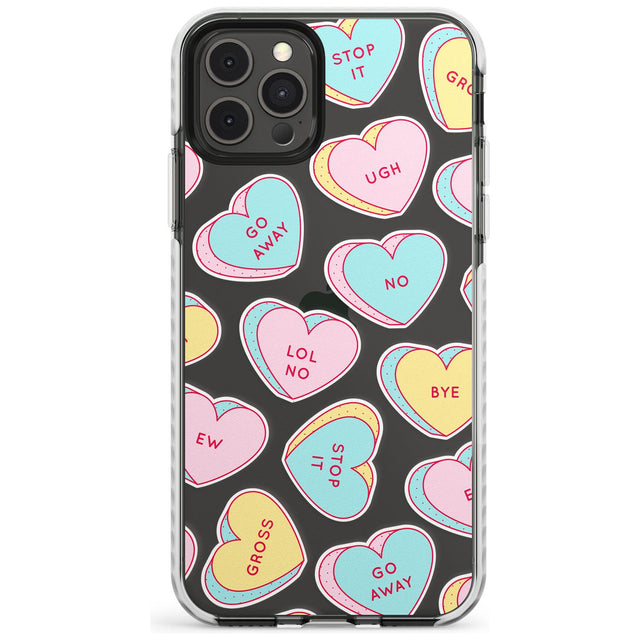 Sarcastic Love Hearts Slim TPU Phone Case for iPhone 11 Pro Max