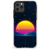 Retro Sunset Vaporwave Impact Phone Case for iPhone 11 Pro Max