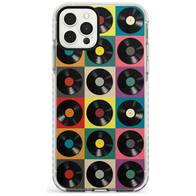 Vinyl Record Pattern Impact Phone Case for iPhone 11 Pro Max