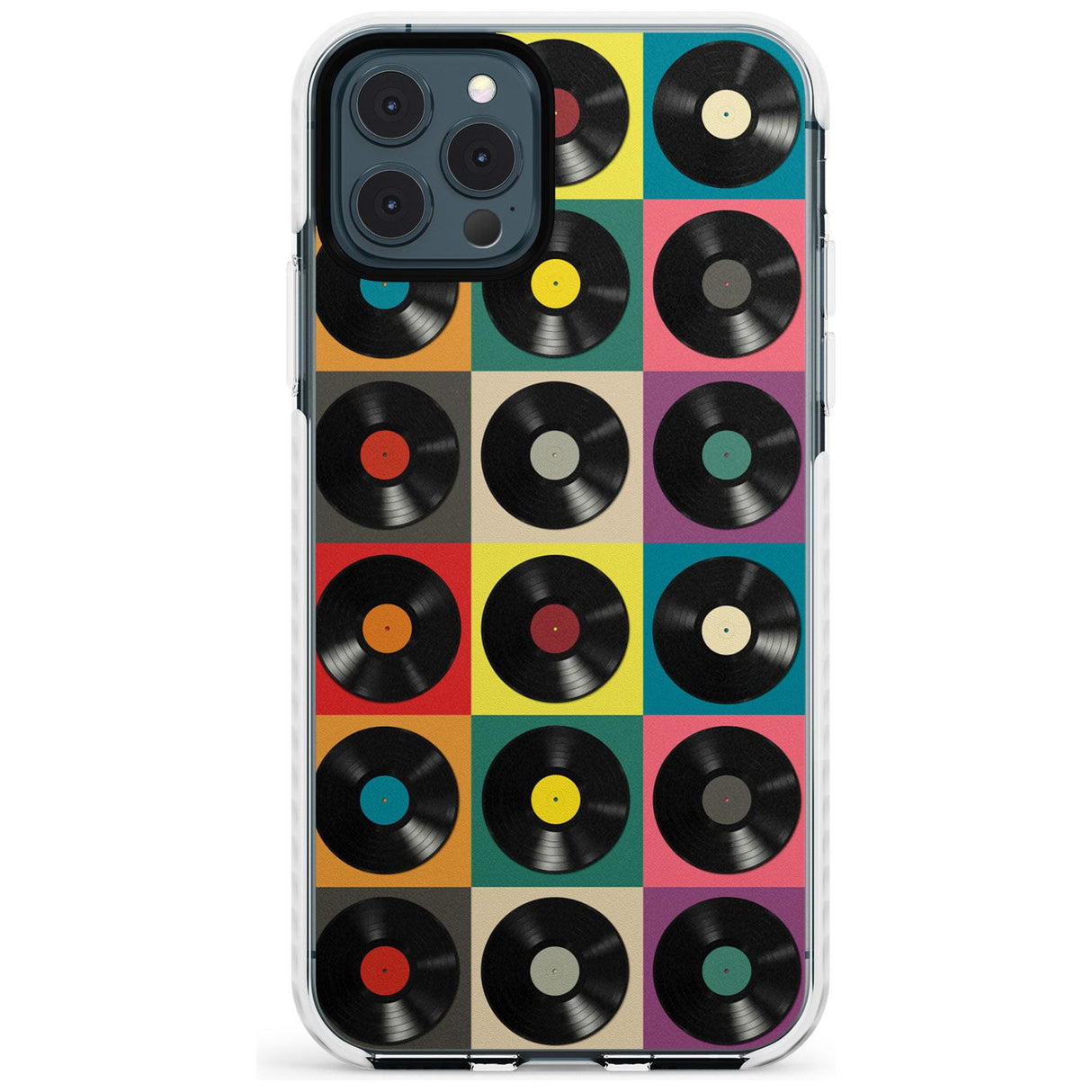 Vinyl Record Pattern Impact Phone Case for iPhone 11 Pro Max