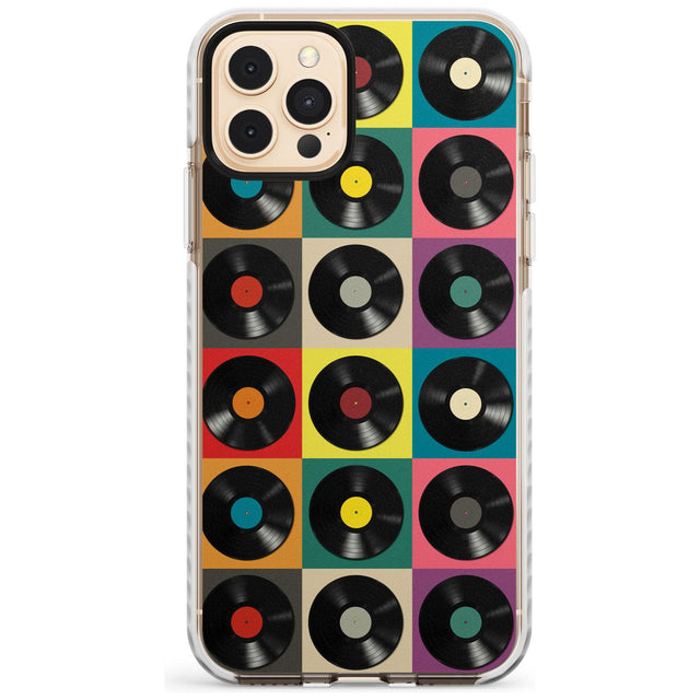 Vinyl Record Pattern Impact Phone Case for iPhone 11 Pro Max