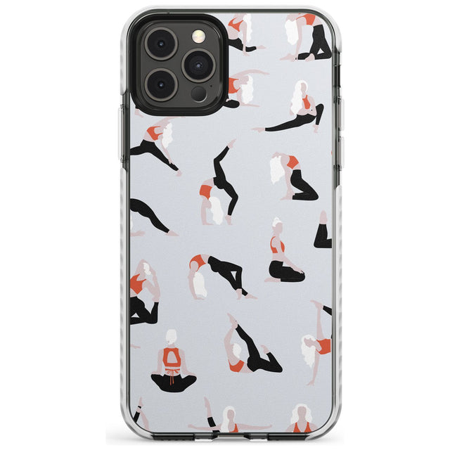 Yoga Poses Slim TPU Phone Case for iPhone 11 Pro Max