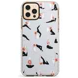 Yoga Poses Slim TPU Phone Case for iPhone 11 Pro Max