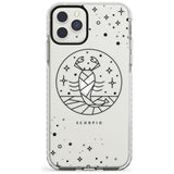 Scorpio Emblem - Transparent Design Impact Phone Case for iPhone 11 Pro Max