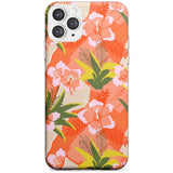 Hawaiian Flowers Abstract Pattern iPhone Case  Slim Case Phone Case - Case Warehouse