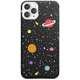 Cute Cartoon Planets Slim TPU Phone Case for iPhone 11 Pro Max