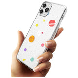 Cute Cartoon Planets (Clear) Slim TPU Phone Case for iPhone 11 Pro Max