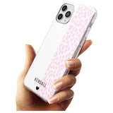 Custom Pink & White Leopard Spots iPhone Case   Custom Phone Case - Case Warehouse