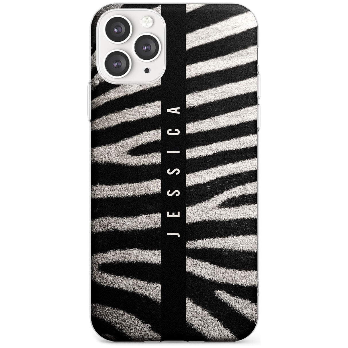 Zebra Print iPhone Case  Slim Case Custom Phone Case - Case Warehouse