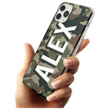 Classic Green Camo Black Impact Phone Case for iPhone 11 Pro Max