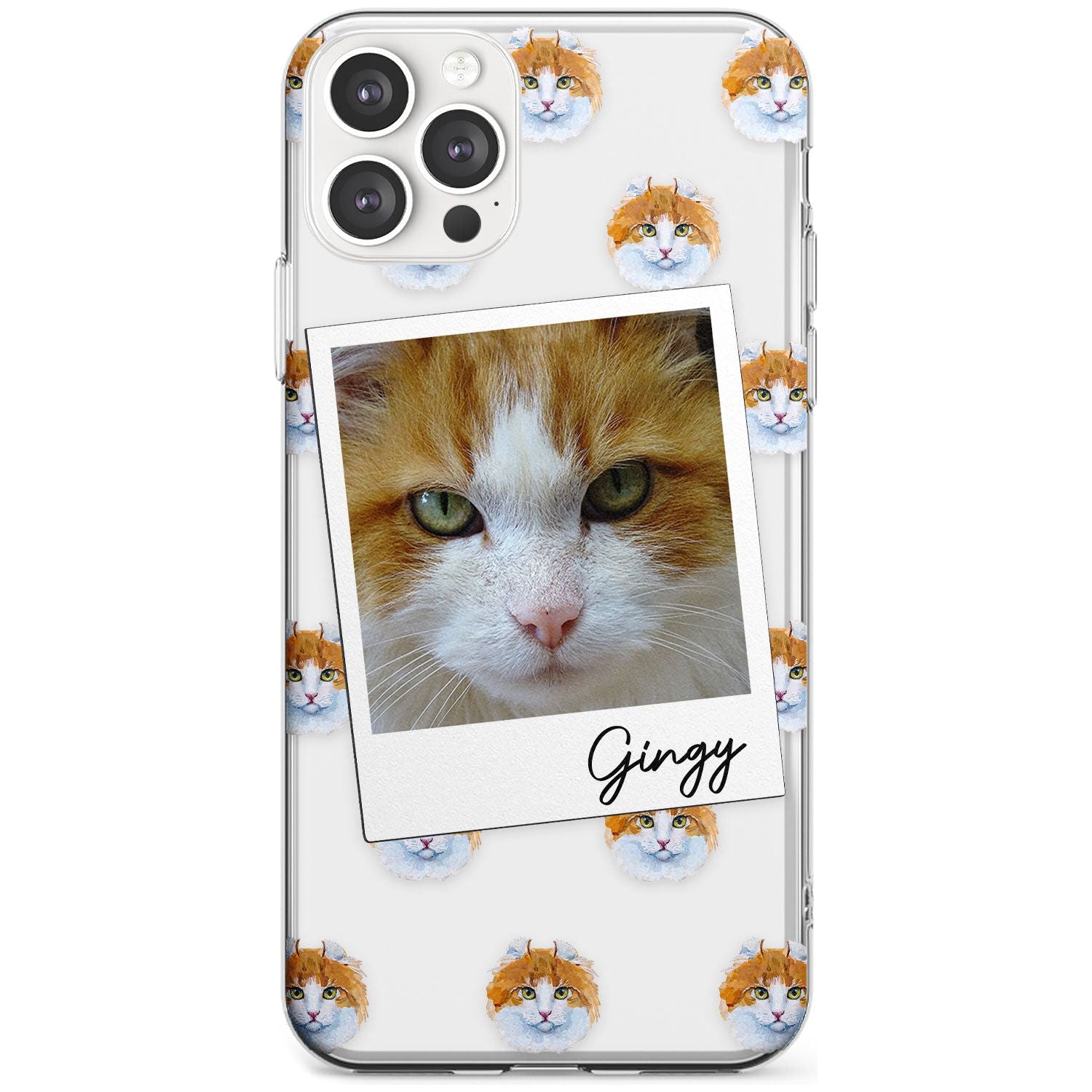 Personalised American Curl Photo Slim TPU Phone Case for iPhone 11 Pro Max