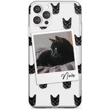 Personalised Bombay Cat Photo Custom Phone Case iPhone 12 Pro Max / Clear Case,iPhone 12 Pro / Clear Case,iPhone 11 Pro Max / Clear Case,iPhone 11 Pro / Clear Case Blanc Space