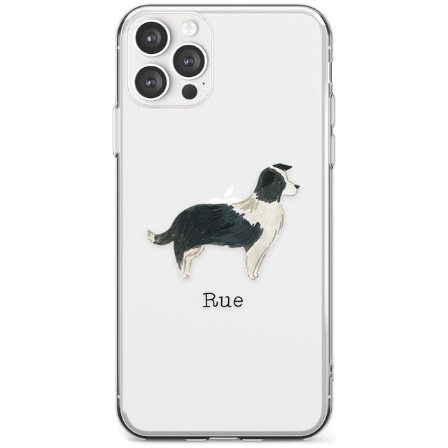 Border Collie Black Impact Phone Case for iPhone 11 Pro Max