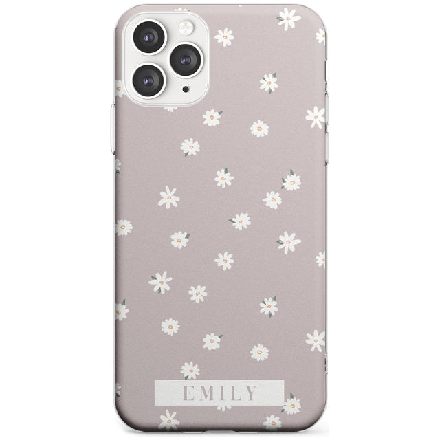 Dusty Rose Custom Slim TPU Phone Case for iPhone 11 Pro Max