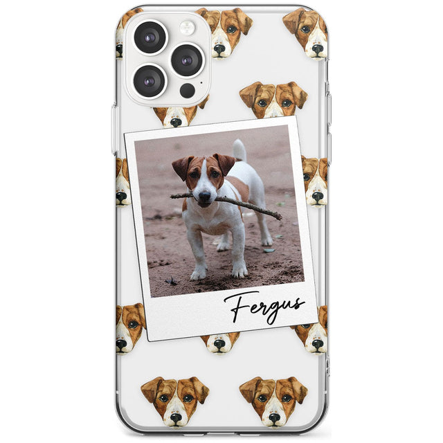 Jack Russell - Custom Dog Photo Black Impact Phone Case for iPhone 11 Pro Max