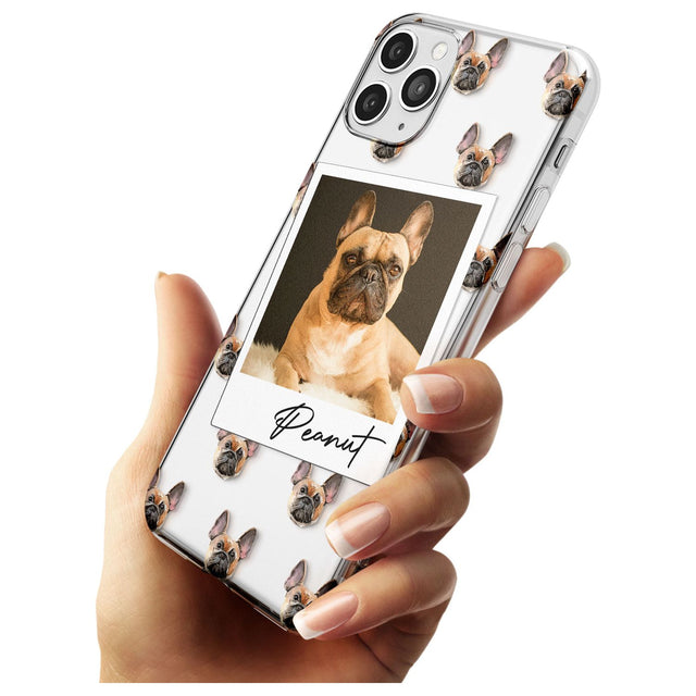 French Bulldog, Tan - Custom Dog Photo Black Impact Phone Case for iPhone 11 Pro Max