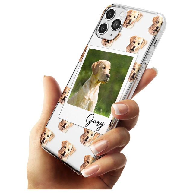 Labrador, Tan - Custom Dog Photo Black Impact Phone Case for iPhone 11 Pro Max