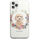 Champagne Cockapoo - Watercolour Dog Portrait Slim TPU Phone Case for iPhone 11 Pro Max