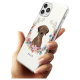 Chocolate Lab - Watercolour Dog Portrait Slim TPU Phone Case for iPhone 11 Pro Max