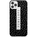 Custom Black Dots iPhone Case  Slim Case Custom Phone Case - Case Warehouse