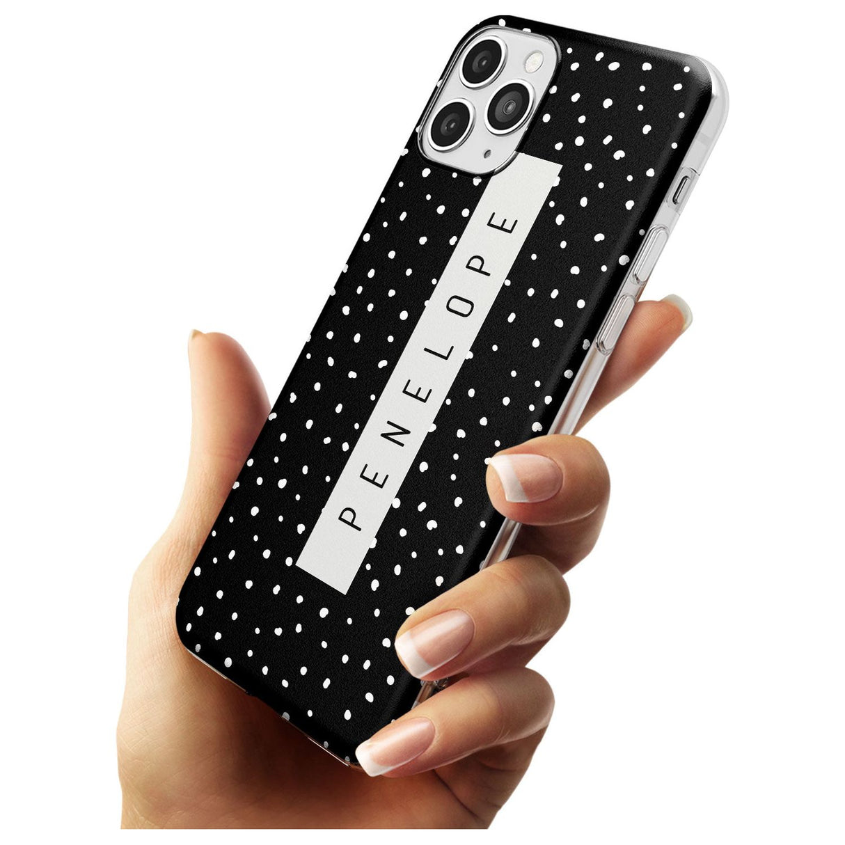 Custom Black Dots iPhone Case   Custom Phone Case - Case Warehouse