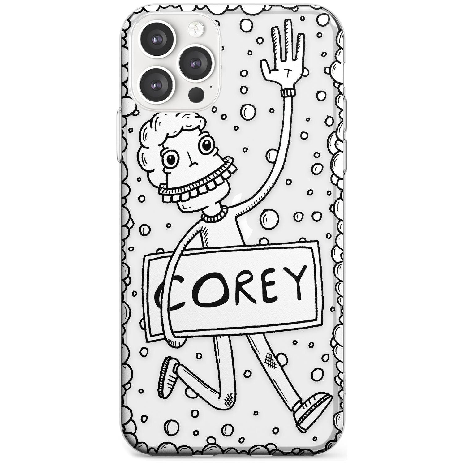 Personalised Custom Banner Boy Slim TPU Phone Case for iPhone 11 Pro Max