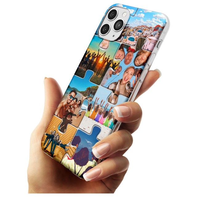 Personalised Jigsaw Photo Grid Slim TPU Phone Case for iPhone 11 Pro Max