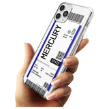 Mercury Custom Space Travel Ticket iPhone Case   Custom Phone Case - Case Warehouse