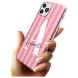 Pink on Pink Stripes iPhone Case   Custom Phone Case - Case Warehouse